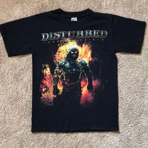 Disturbed Concert T-shirt Indestructible Tour 2008